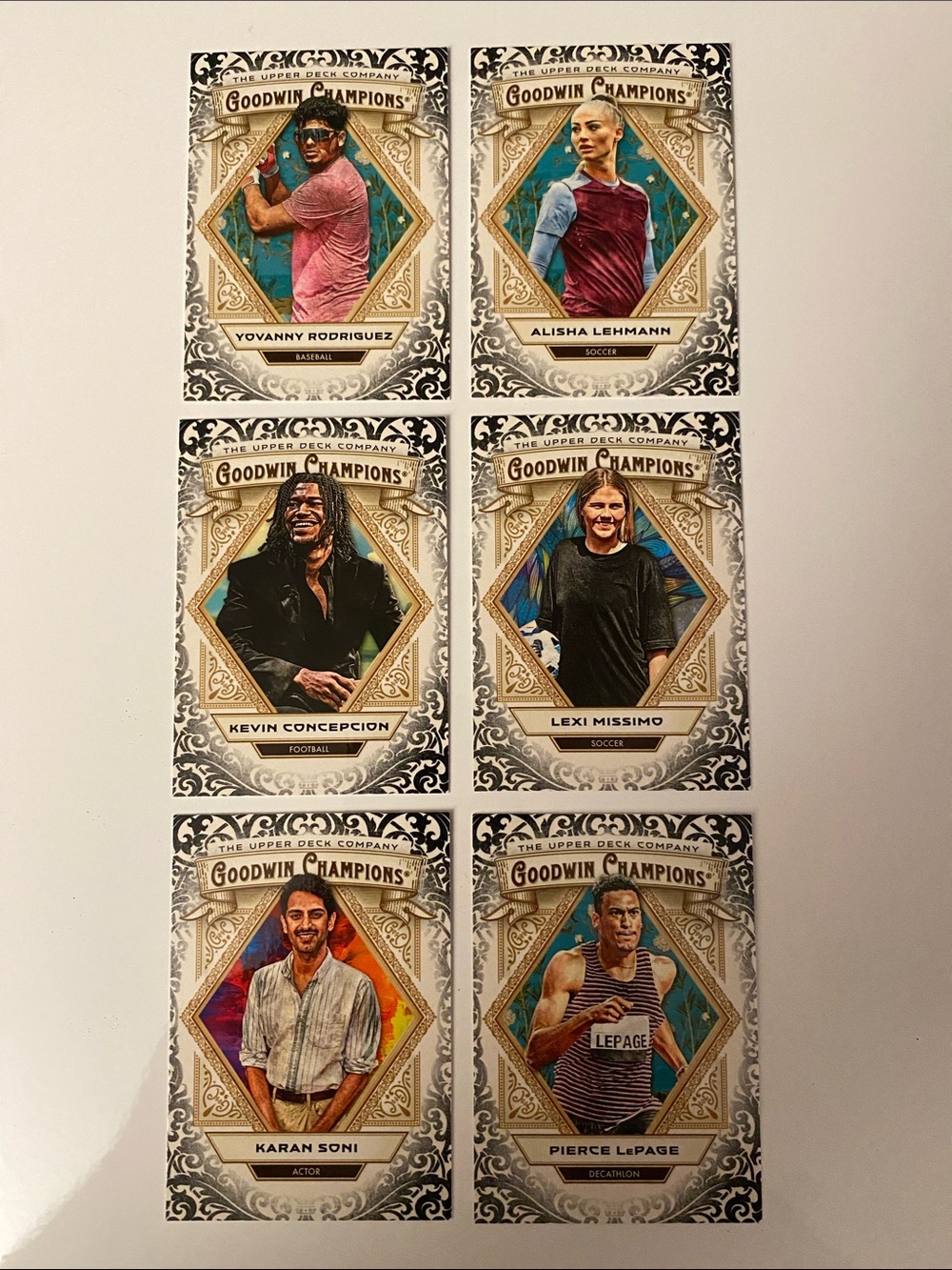 2025 Goodwin Champions Glossy Black Lot (6 Cards)
